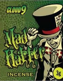 Cloud9 Mad Hatter Incense pack - premium herbal incnse