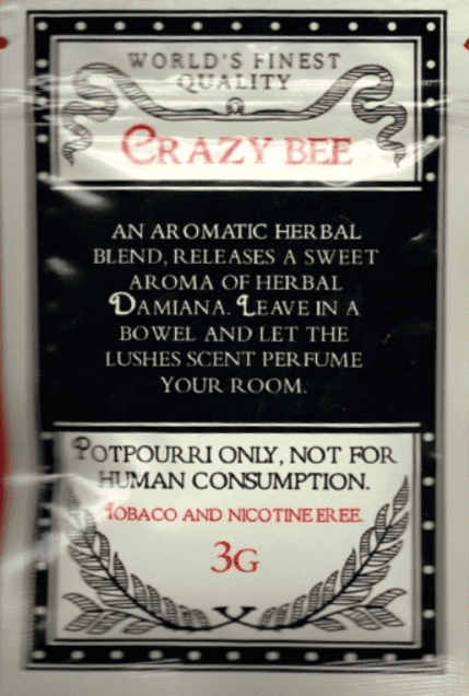 Bee herbal incense 3g premium aromatic blend