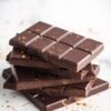 Vegan chocolate bar made from premium cocoa and plant-based ingredient