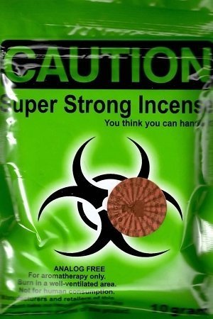 Caution super strong incense - premium aromatic sticks for a powerful fragrance