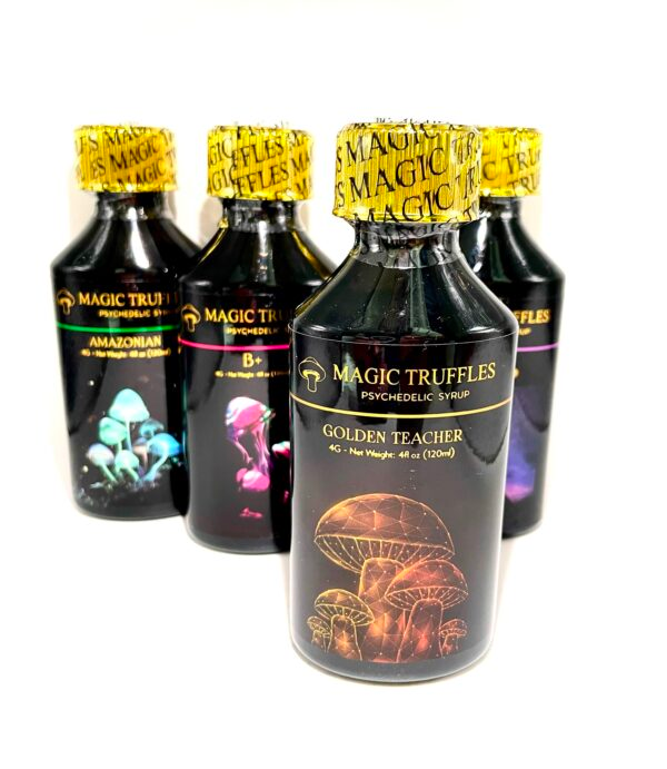 Bottle of Magic Truffles Psychedelic Syrup – natural truffle extract