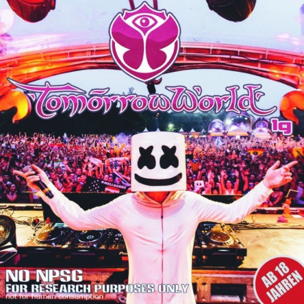 tomorrowland 1g bath salts in a small clear packet ,colorful crystaline powder for recreational use