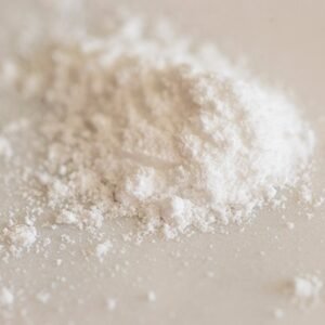 image of white powdered fentanyl