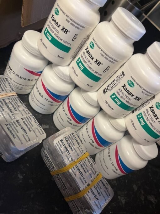 “Xanax (Alprazolam) tablets for anxiety treatment”